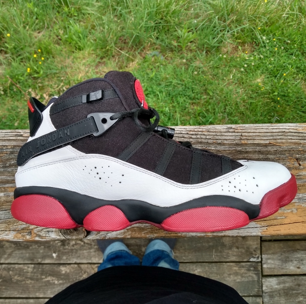 Jordan 6 rings custom 'Chicago'